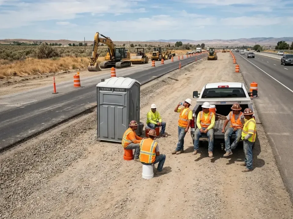 highway-road-construction-crew-007 — frequently asked questions, Porta Potty and Restroom Rentals in Kirtland AFB, NM